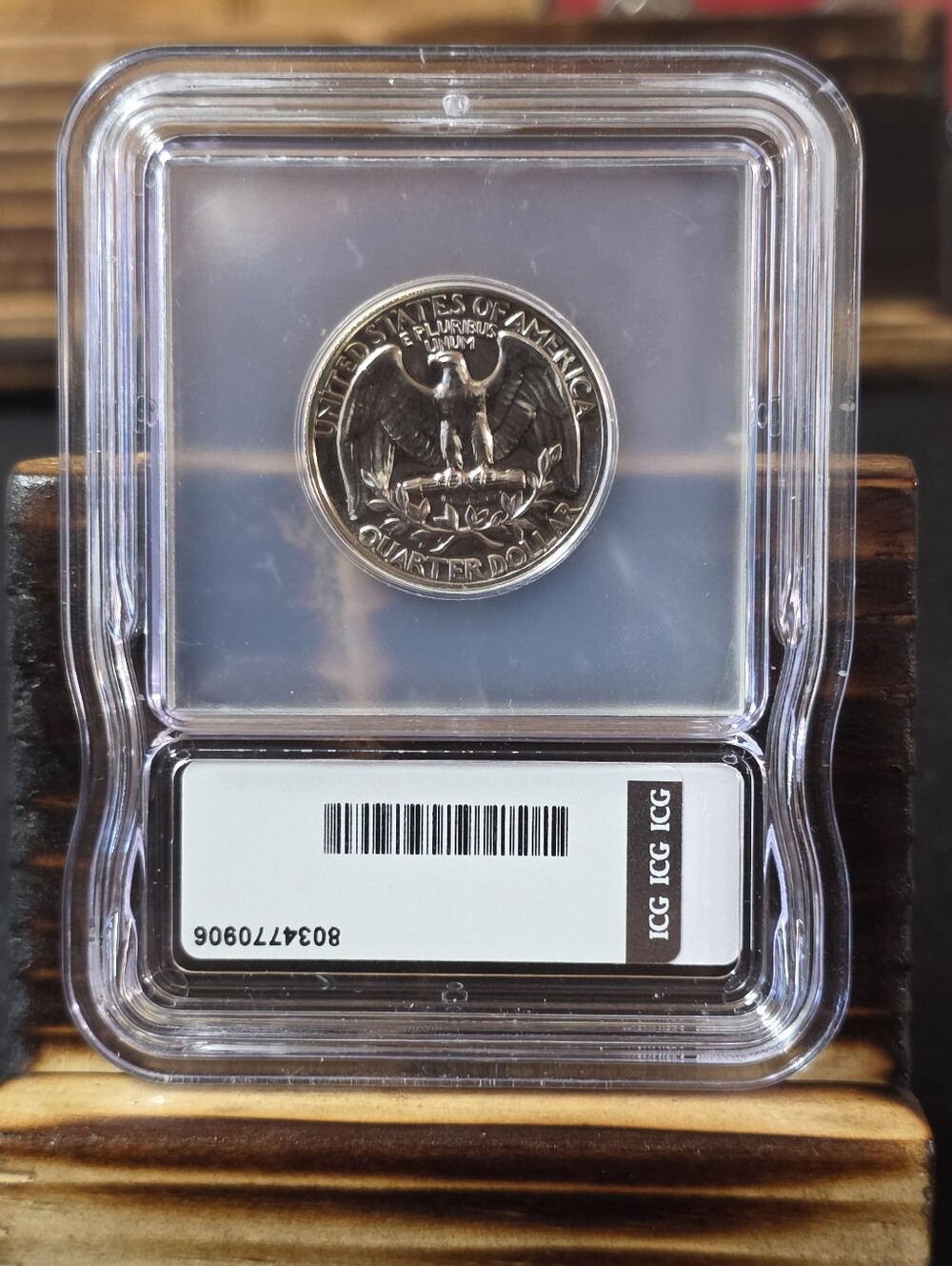 1967 Washington Quarter SMS ICG MS67 Graded Special Mint Set 25C - Picture 2 of 5
